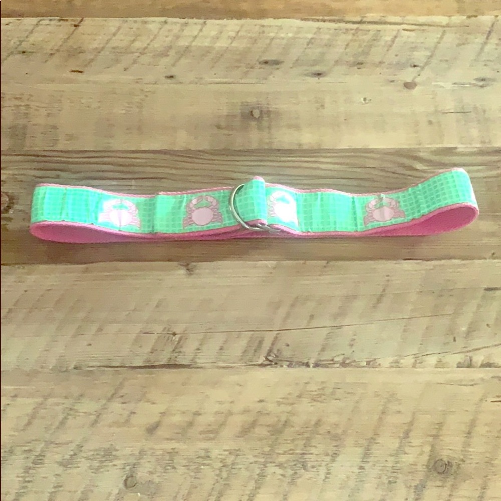 Preppy Grosgrain “Crab” Belt